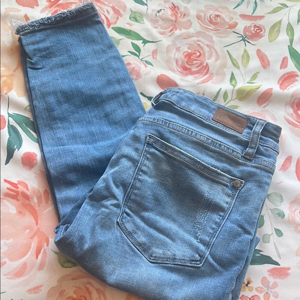 Judy Blue Skinny Blue Jeans with Stretch